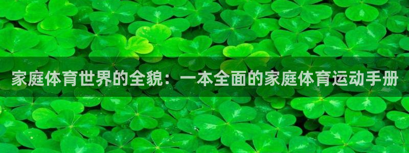 绿茵体育公司：家庭体育世界的全貌：一本全面的家庭体育运动手册